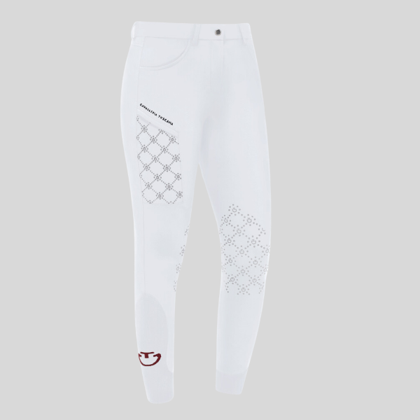 Pantalon d’équitation femme Cavalleria Toscana "mini orbit" PAD206