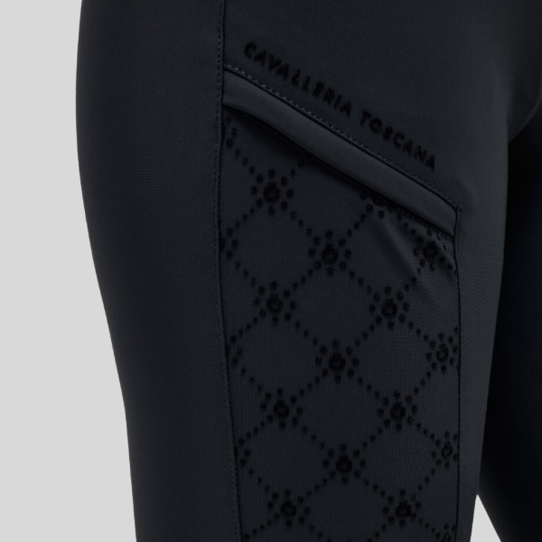 Pantalon d’équitation femme Cavalleria Toscana "mini orbit" PAD206