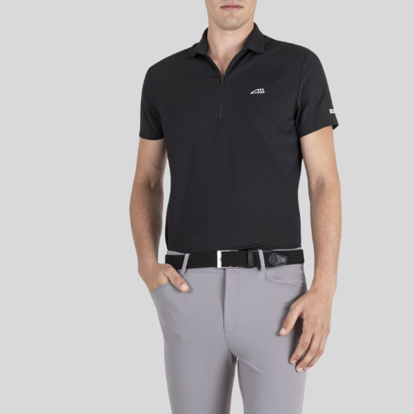 Polo d'équitation homme Equiline Cetac