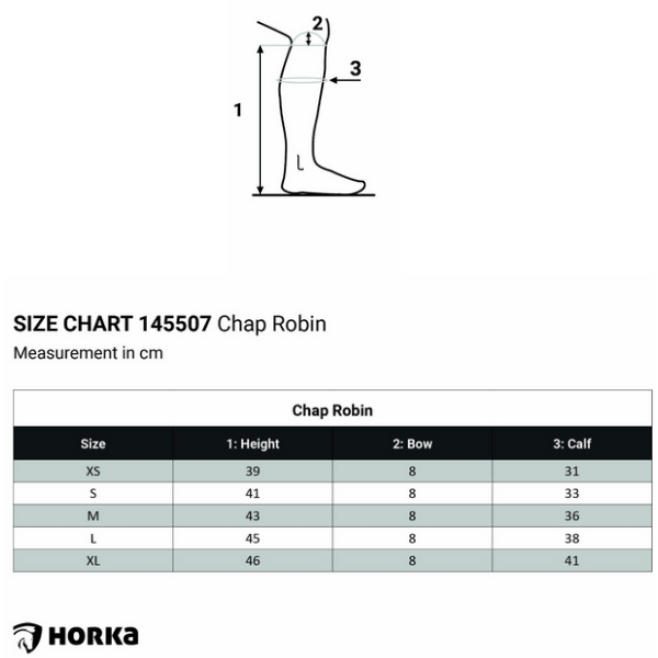 Mini chaps Horka Robin