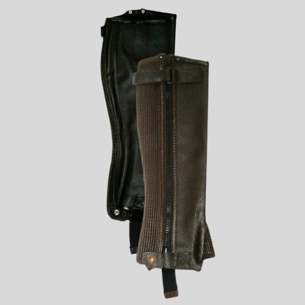 Mini-chaps en cuir Daslö