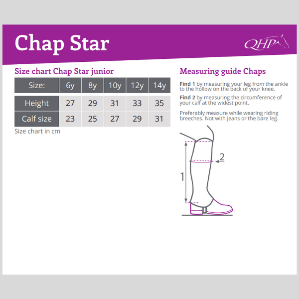 Mini chaps Star Junior