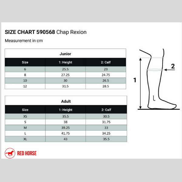 Mini chaps Rexion Horka