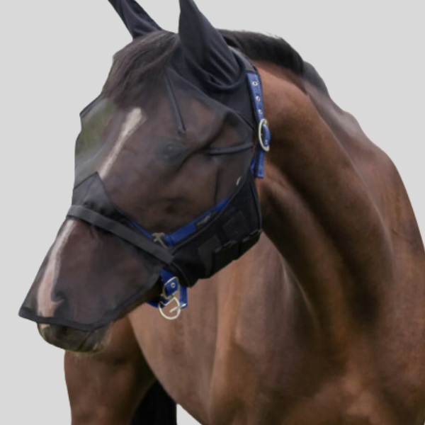 Bonnet anti mouche avec bout de nez détachable